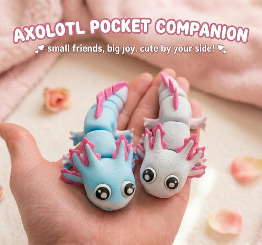 Articulated Axolotl Pocket Companion