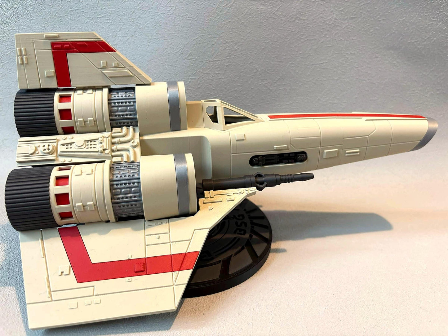 Colonial Viper Mk I Display Model, Battlestar Galactica Inspired Sci-Fi Spaceship with Stand