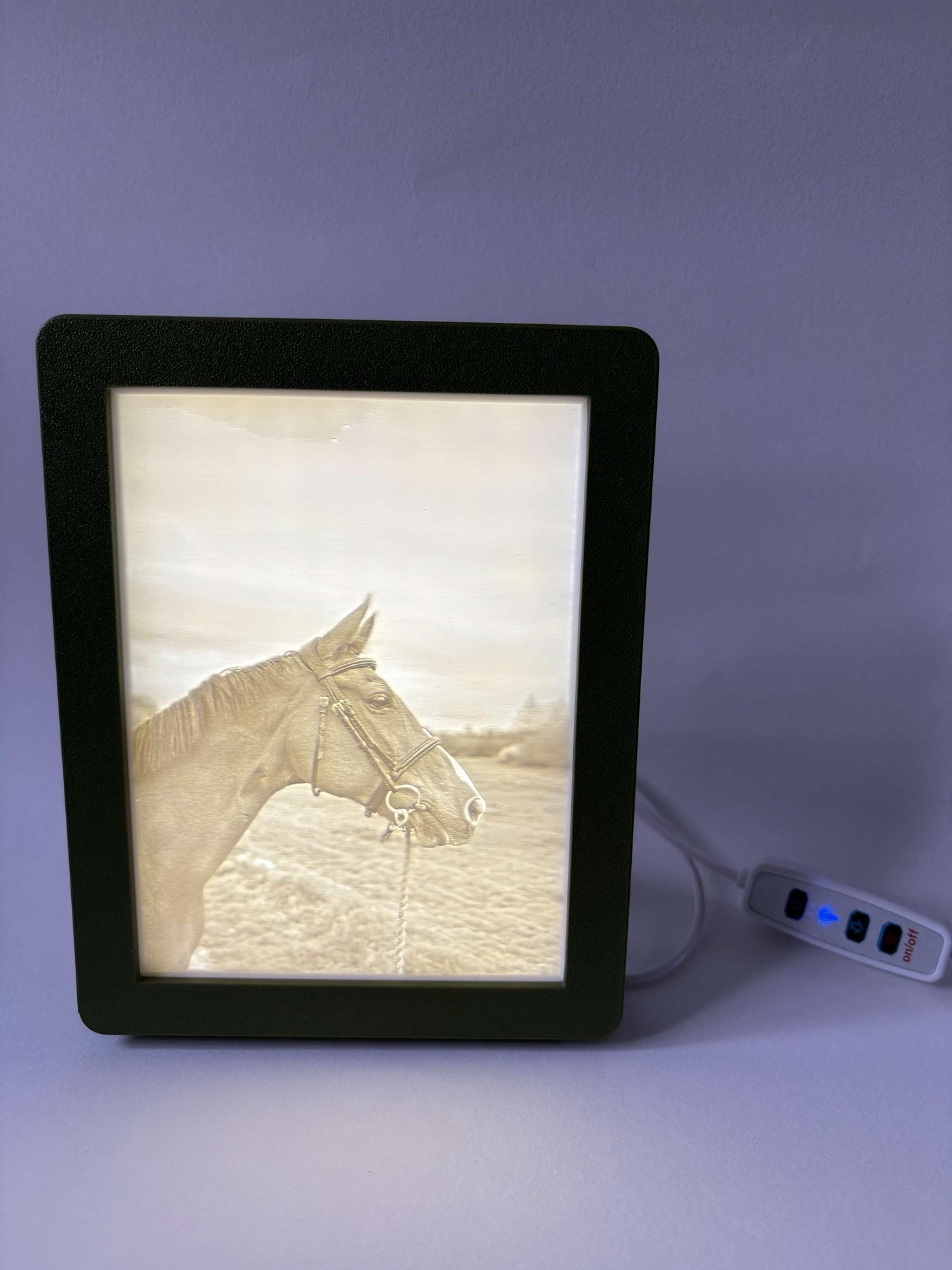 Custom Photo Lithophane Lamp | Personalised LED Night Light Keepsake
