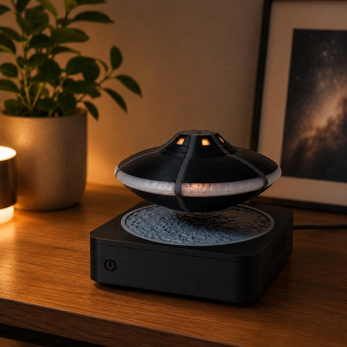 Magnetic Levitating UFO Lamp